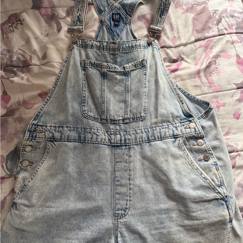 GAP Classic Blue Denim Overalls